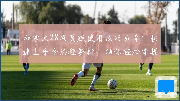 加拿大28网页版使用技巧分享：快速上手全流程解析，助你轻松掌握操作秘诀